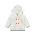 Cardigan Sweater British Boys' Hooded Solid Color Sweater Autumn Winter Coat Sweater