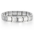 Titanium Steel Vacuum Real Gold IP Plating Watch Band Chain