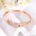 Hollow Butterfly Design Fashion Rhinestone-encrusted Jewelry Vintage Bracelet