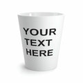 Custom Logo on a Latte Mug, Team Logo Here Latte Mug, Personalized Lat