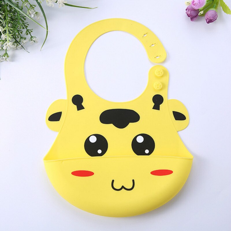 Baby Bibs Waterproof Silicone Feeding Baby Saliva Towel Newborn
