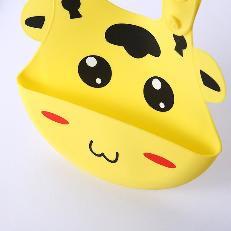 Baby Bibs Waterproof Silicone Feeding Baby Saliva Towel Newborn