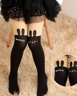 Pantyhose Stockings Girls Opaque Footed Tights