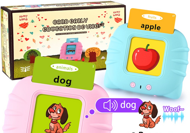 Childhood Early Intelligent Education Talking Flash Cards Toy