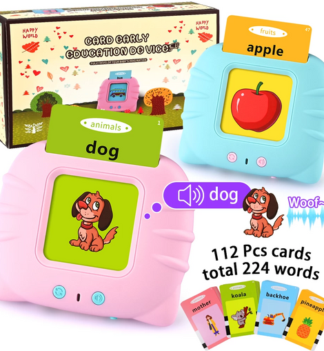 Childhood Early Intelligent Education Talking Flash Cards Toy